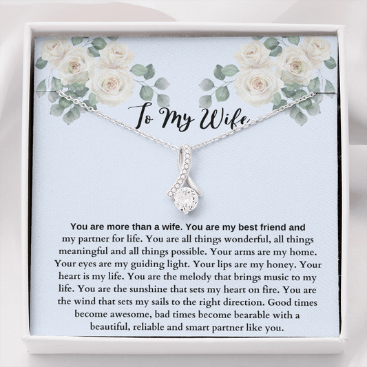 To My Wife, You Are My Everything - Alluring Beauty Necklace