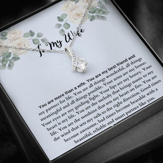 To My Wife, You Are My Everything - Alluring Beauty Necklace